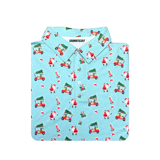 Golfing Santa Polo