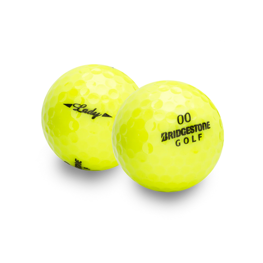 Used Bridgestone Lady Precept Yellow - 1 Dozen