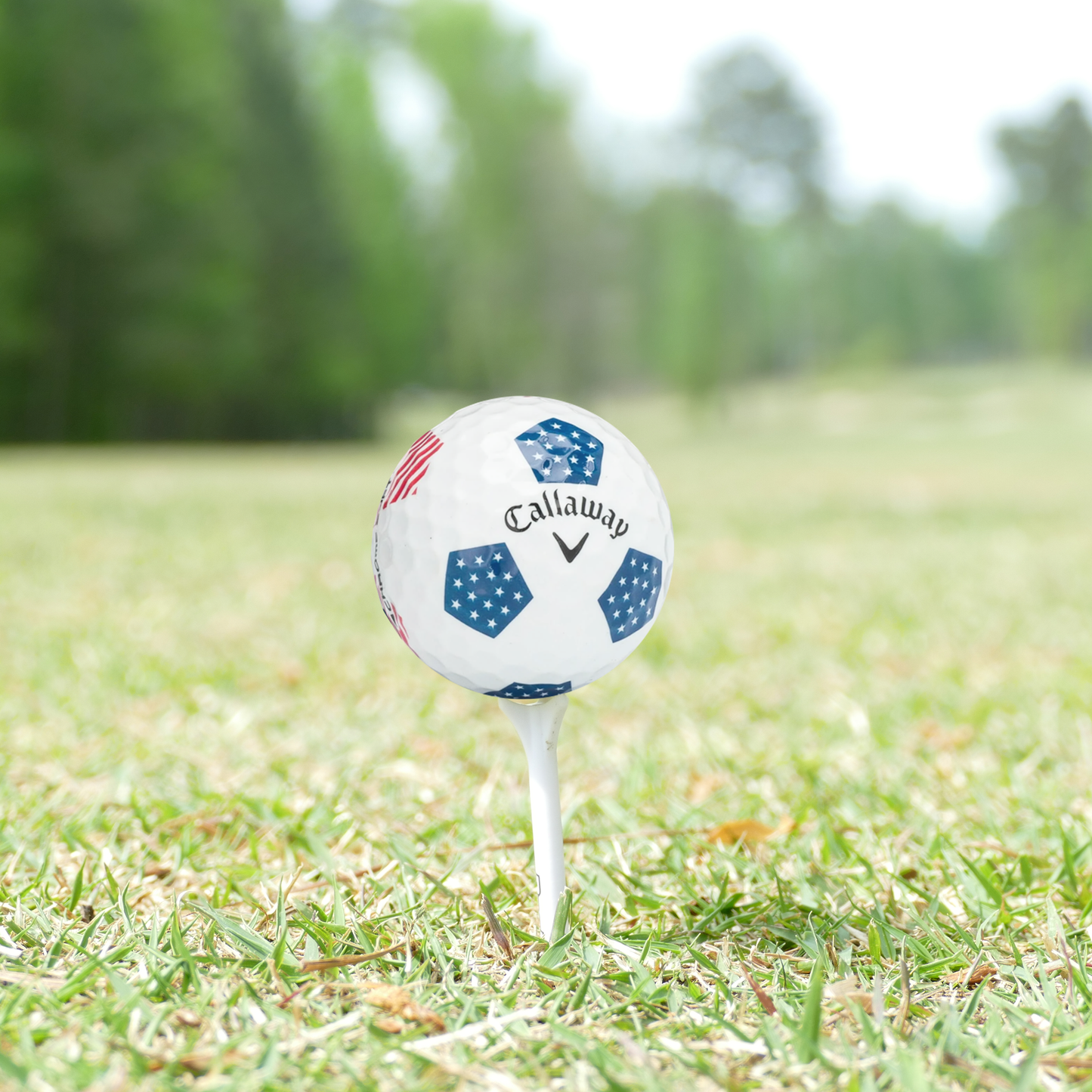 Used Callaway Chrome Soft Truvis Team USA Golf Balls - 1 Dozen