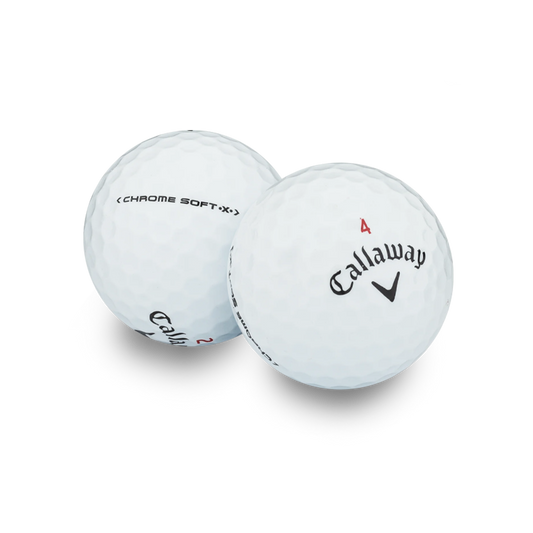 Used Callaway Chromesoft X Golf Balls - 1 Dozen