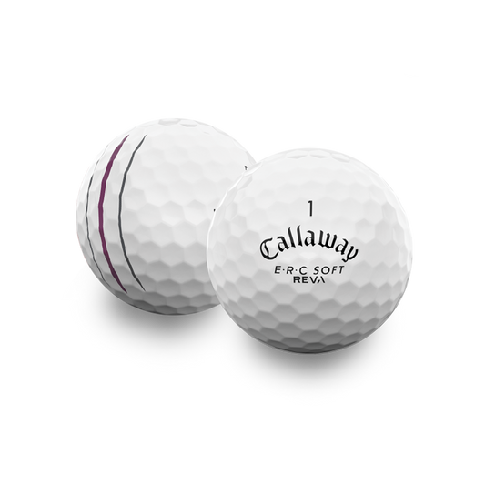 Used Callaway ERC Soft Reva Golf Balls - 1 Dozen