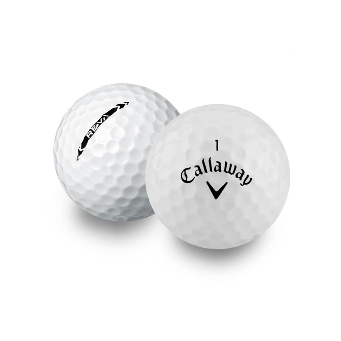 Used Callaway Reva Golf Balls - 1 Dozen