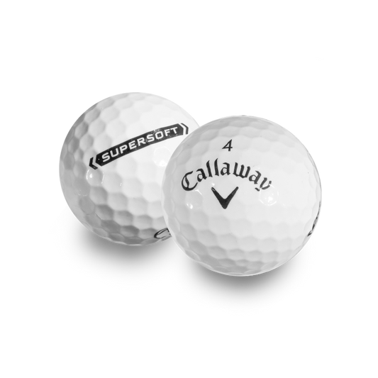 Used Callaway Super Soft Golf Balls - 1 Dozen