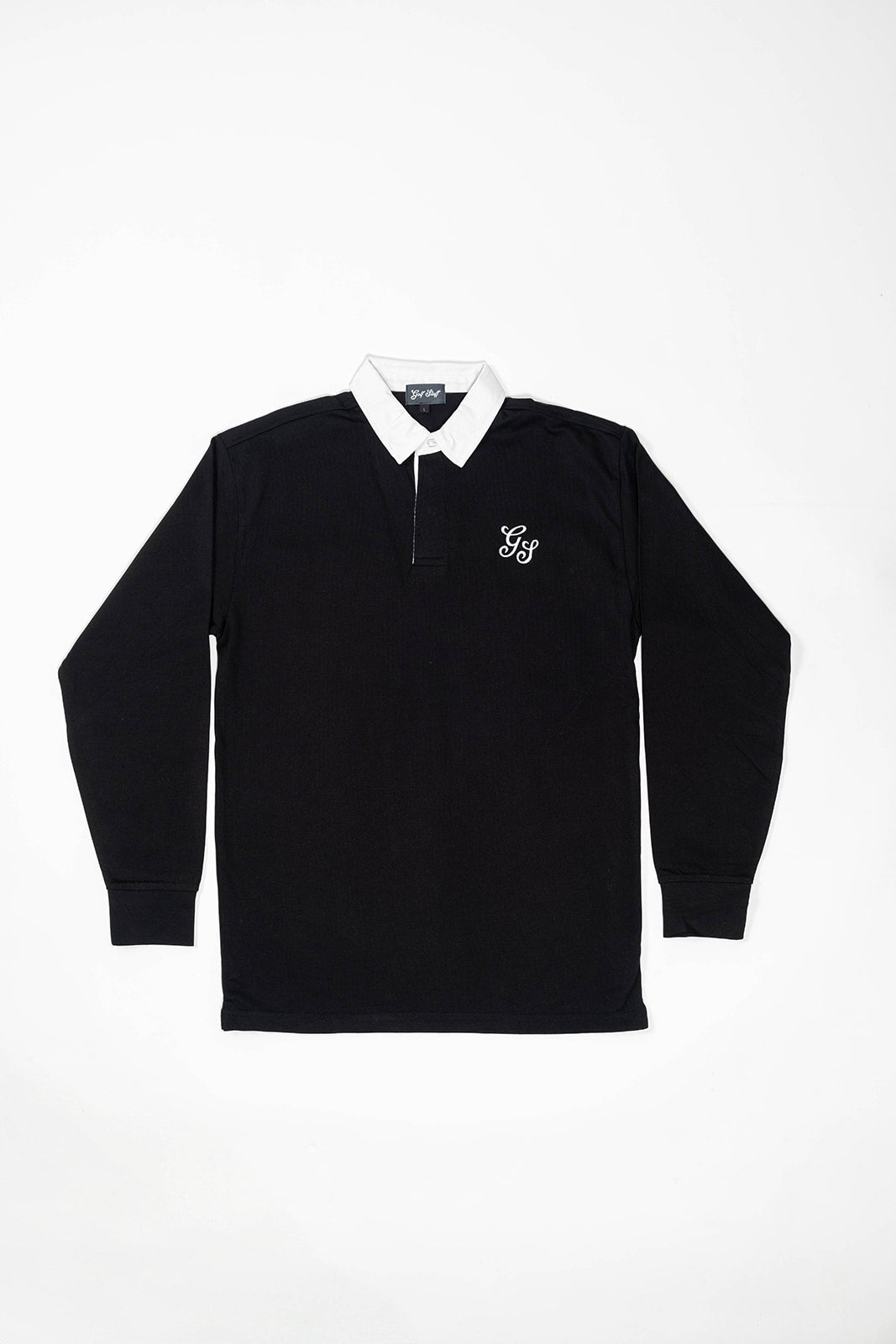 Golf Stuff - Black Long Sleeve Polo