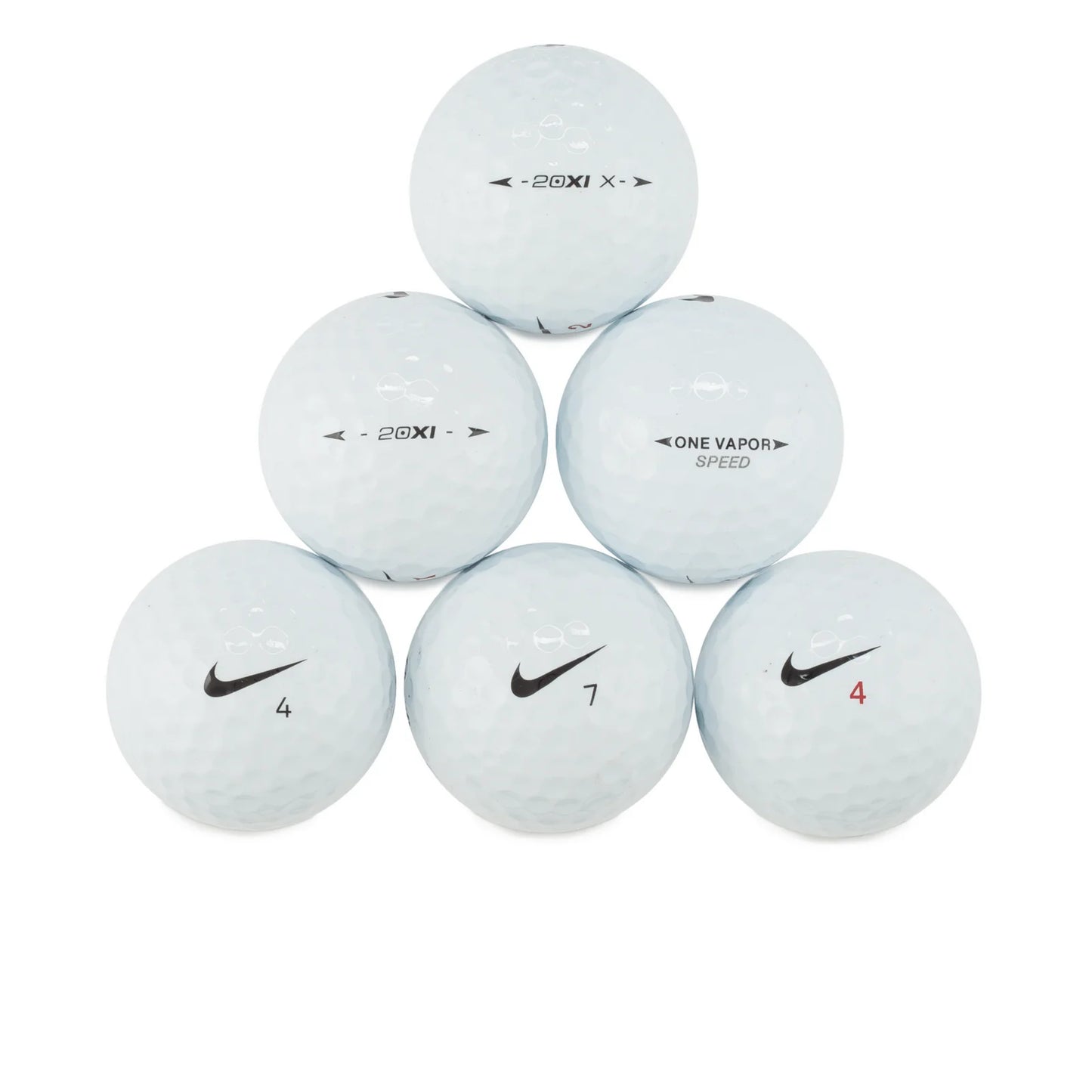 Used Nike 20XI Mix Golf Balls 1 Dozen GolfBallNut