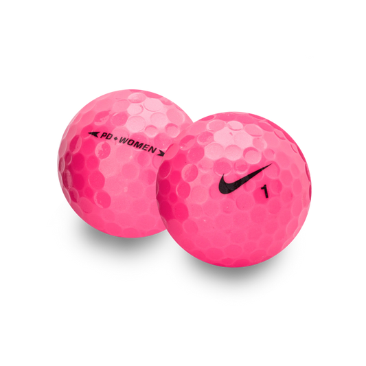 Used Nike PD Women's Golf Balls - 1 Dozen