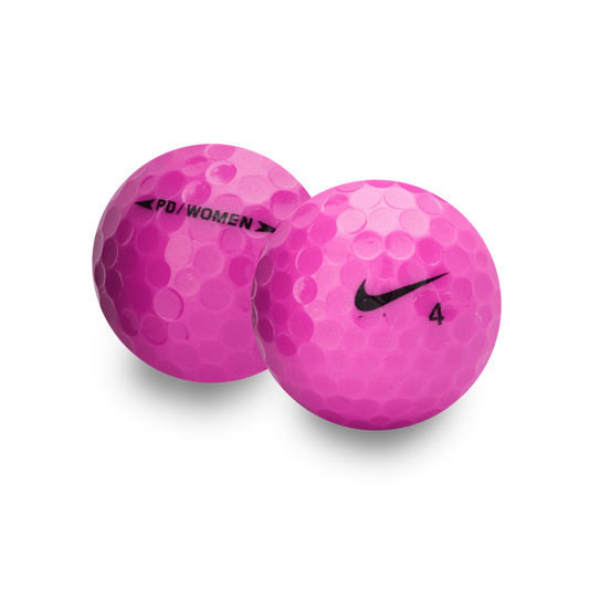 Used Nike PD Women's Purple Golf Balls - 1 Dozen