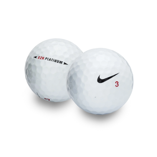 Used Nike RZN Platinum Golf Balls - 1 Dozen