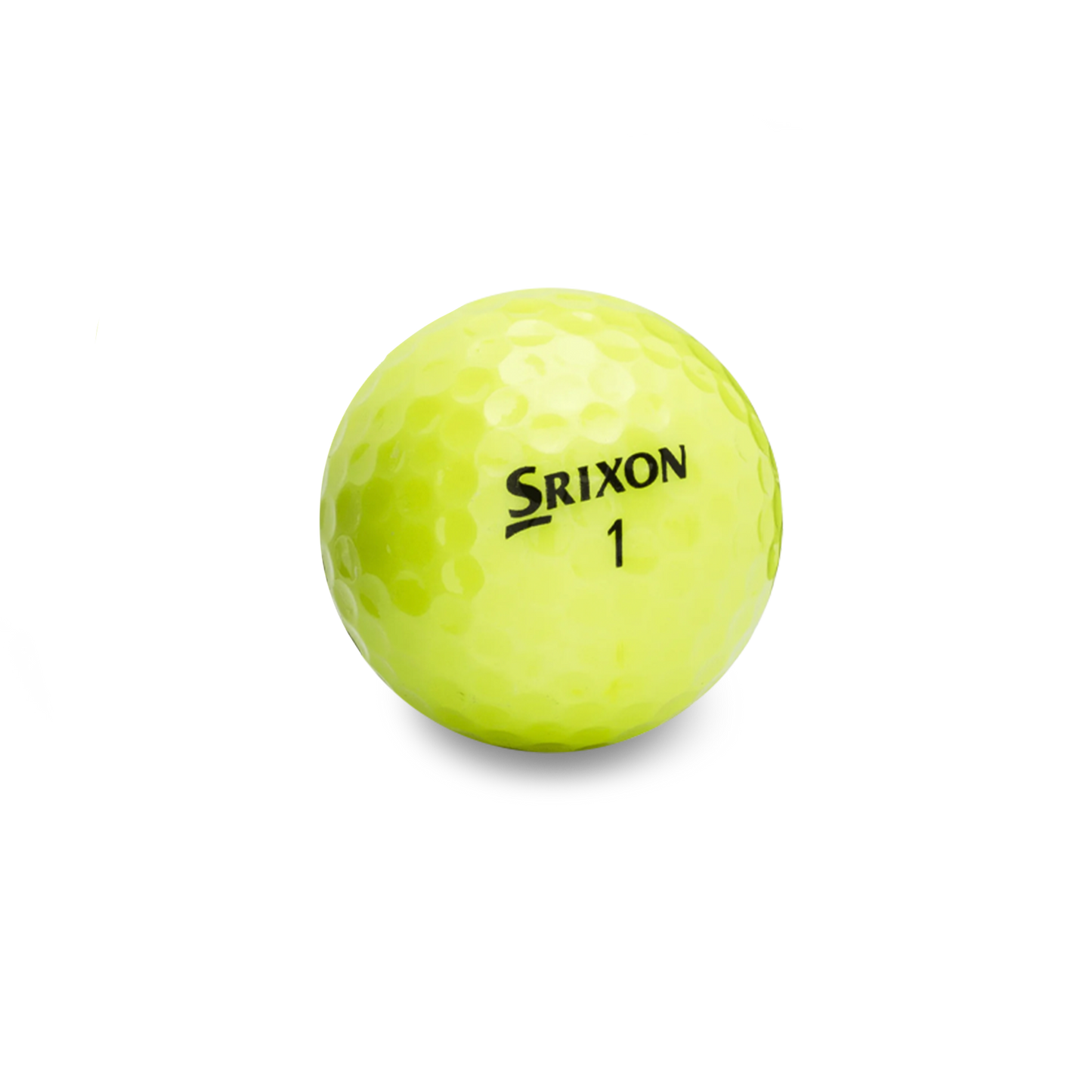 Used Srixon Z-Star Mix Yellow Golf Balls - 1 Dozen