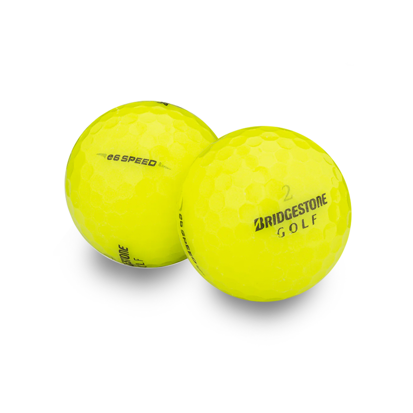 Used Bridgestone e6 Speed Yellow - 1 Dozen